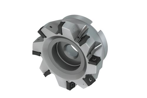 ECO SSN12 88° Face Mill with Internal Coolant 100A08R-S88SN12-C