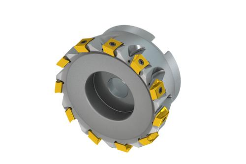 PROD LN12 90°タンジェンシャル スクエアショルダカッタ 内部クーラント供給 100A11R-S90LN12X-C