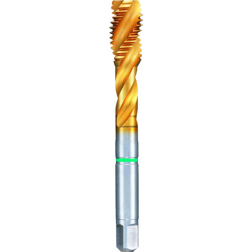 GUHRING メートル並目ねじ用タップ レギュラTiNコート M7×1