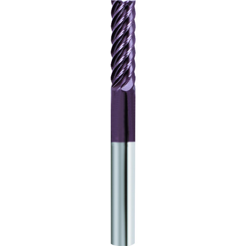 GUHRING 6枚刃エンドミル Power mill ロングFIREコート 14mm