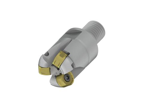 ECON RN12 倣い加工用カッタ、ダブルネガデザイン、内部給油 32E3R042M16-SRN12-C