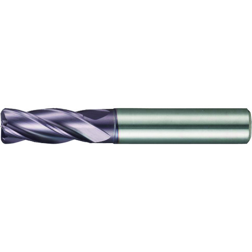 GUHRING 4枚刃エンドミル コーナーR レギュラFIREコート 12mm
