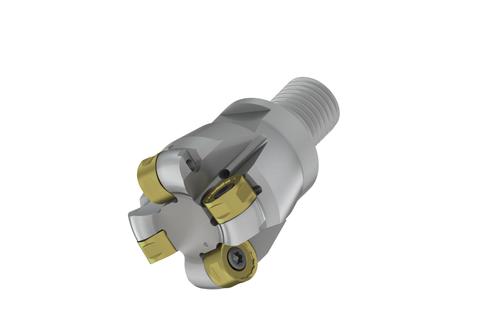 ECON RN12 倣い加工用カッタ、ダブルネガデザイン、内部給油 40E4R042M16-SRN12-C