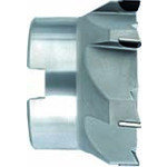 GUHRING PCD 正面・コーナー用ミーリングカッタ 標準刃 125mm