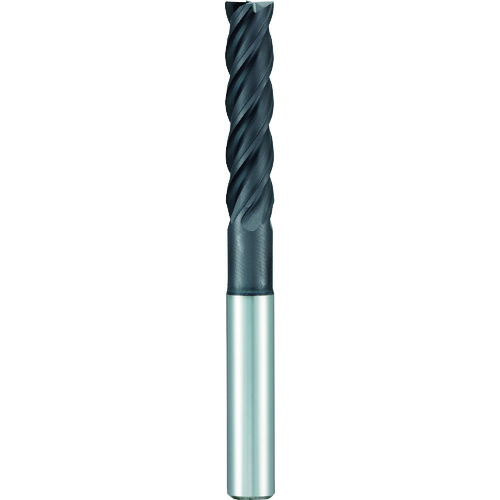 GUHRING 4枚刃エンドミル エクストラロングFIREコート 10mm