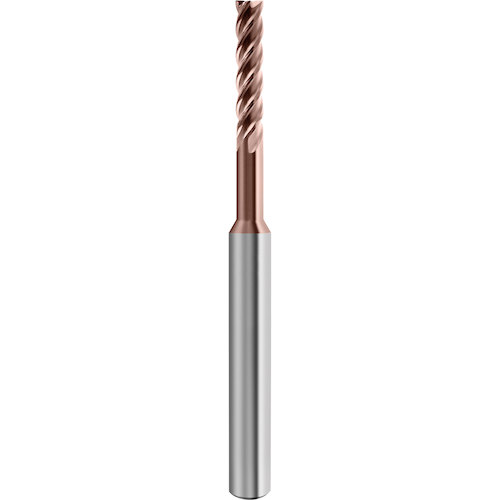 GUHRING 4枚刃高精度仕上用エンドミル G-Mold マイクロ 48 F ロング 3xD 3mm