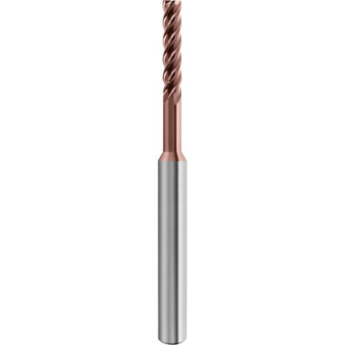 GUHRING 4枚刃高精度仕上用エンドミル G-Mold マイクロ 65 F ロング 3xD 3mm