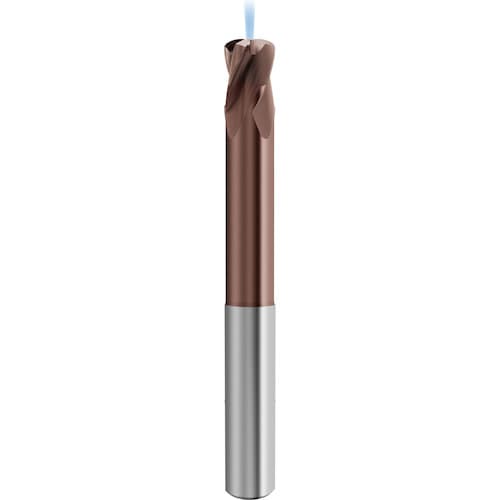 GUHRING 4枚刃高送り用エンドミル G-Mold 65 HF エクストラロング 12mm