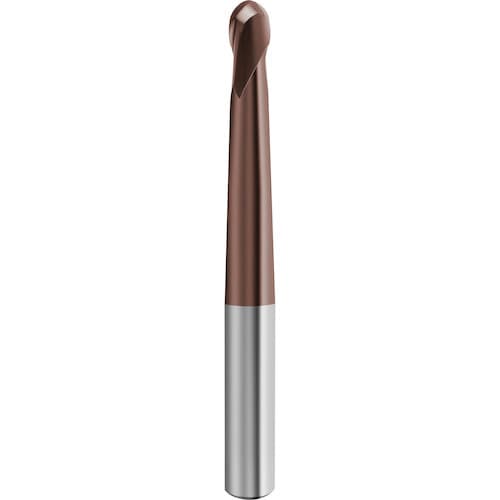 GUHRING 2枚刃ボールエンドミル G-Mold 55 B エクストラロング 10mm