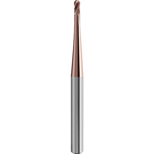 GUHRING 4枚刃ボールエンドミル G-Mold 55 B ロング 1.5mm