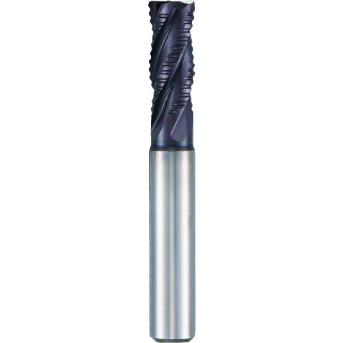 GUHRING 4枚刃ラフィングエンドミル レギュラFIREコート 10mm