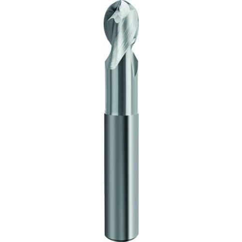 GUHRING アルミ用2枚刃ボールエンドミル レギュラー 無処理 12mm