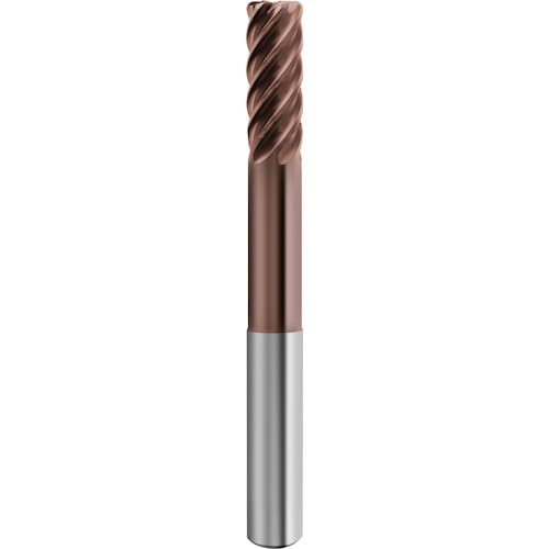 GUHRING 6枚刃仕上用ラジアスエンドミル G-Mold 65 FR エクストラロング 12mm