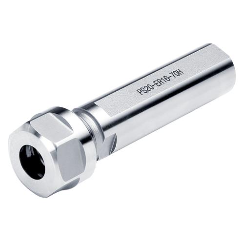 面そぎ付き円筒シャンク - 六角ナット付きコレットチャック - ER ACF.20-CC.ER11.50.HX