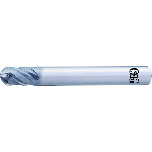 OSG 超硬ボールエンドミル 高硬度鋼用高能率型 4刃 AE－BM－H ボール半径3mm 刃径9mm 8549606