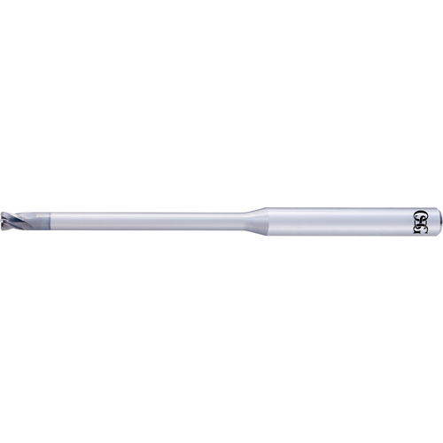 OSG 高硬度鋼用DUROREYコート4枚刃超硬ロングネックラジアスエンドミル AE－CPR4－H 2XR0．2X6