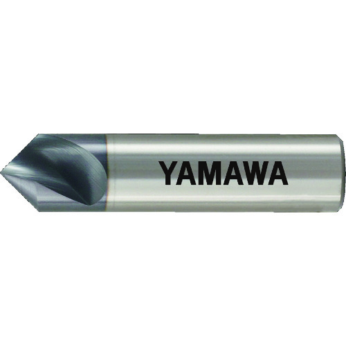 ヤマワ コーティング片刃ポイントドリル PE-90° AUPEQ 6X2X90°