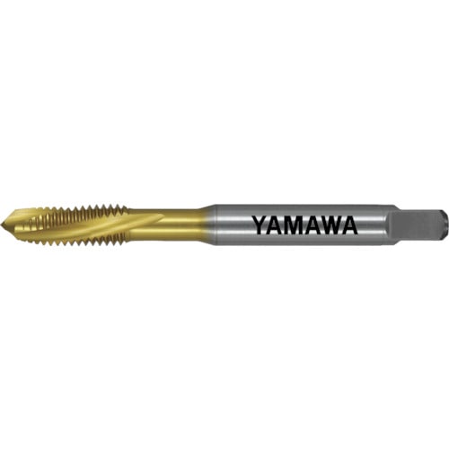ヤマワ コーティング通り穴用スパイラルタップ AU+SL P3 M10X1.25