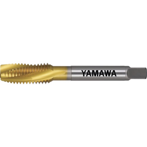 ヤマワ コーティング通り穴用スパイラルタップ AU+SL P3 M8X1