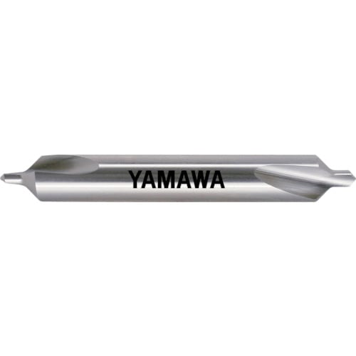 ヤマワ 弱ねじれ溝A形90° センタ穴ドリル CD-Q 1X90°X4