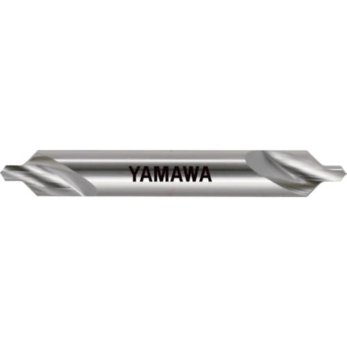 ヤマワ 強ねじれ溝A形90° センタ穴ドリル CE-Q 0.7X90°X3.5