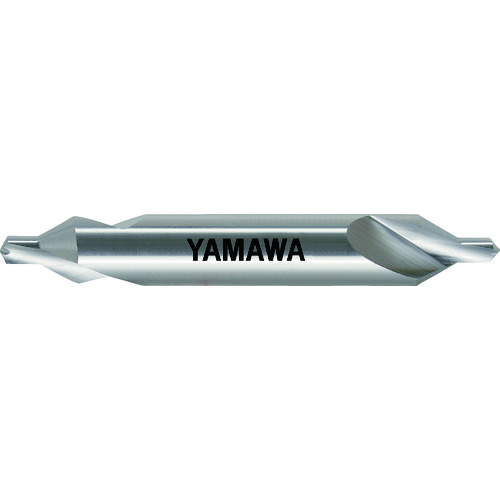 ヤマワ 強ねじれ溝JIS A形60° センタ穴ドリル CESA 0.5X60°X3.15