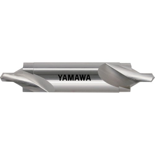 ヤマワ 強ねじれ溝JIS C形60° センタ穴ドリル CESC 6.3X60°X18
