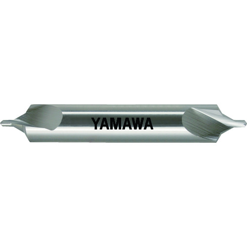 ヤマワ 強ねじれ溝B形60° センタ穴ドリル 旧JIS2形 CE-S(II) 1X60°X6