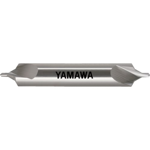 ヤマワ 強ねじれ溝B形60° センタ穴ドリル 旧JIS2形 CE-S(II) 4X60°X18