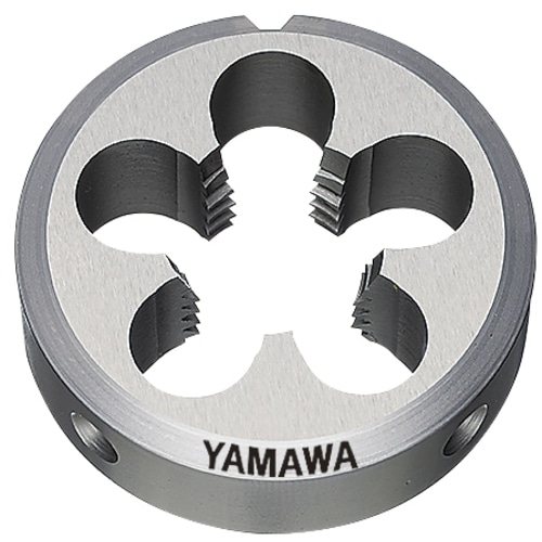 ヤマワ ソリッドダイス 左ねじ用 D LH 4CH M2X0.4 20径