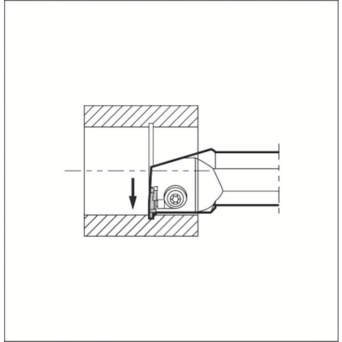 京セラ 内径浅溝入れ加工用ホルダ KIGBA