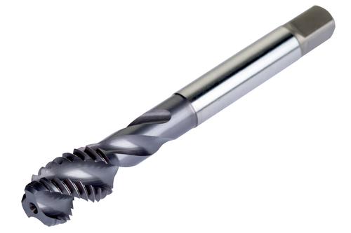 HSS-E-PM スパイラルフルートタップ、メートル、JIS標準、TiCNコーティング E898M10