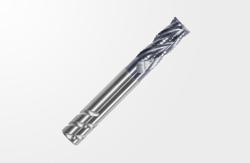 ハイマー 超硬コーティングエンドミル Power Series Safe‐Lockシャンク F1304MMラフィング 刃先径6mm
