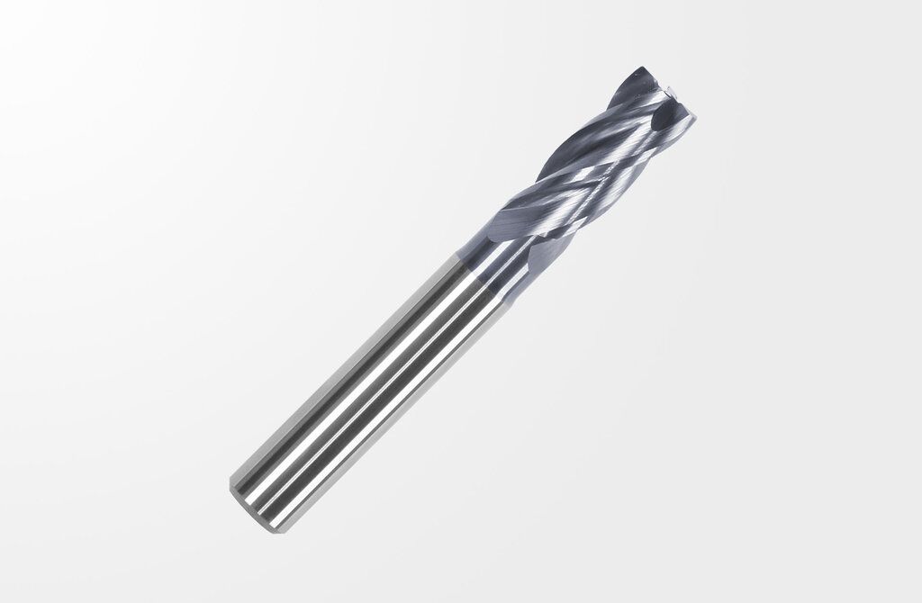 ハイマー 超硬コーティングエンドミル HAIMER MILL ストレートシャンク F2004NN面取り 刃先径2mm