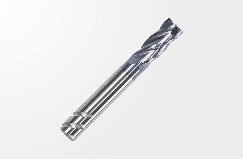 ハイマー 超硬コーティングエンドミル HAIMER MILL Safe‐Lockシャンク F2004NN面取り 刃先径2mm