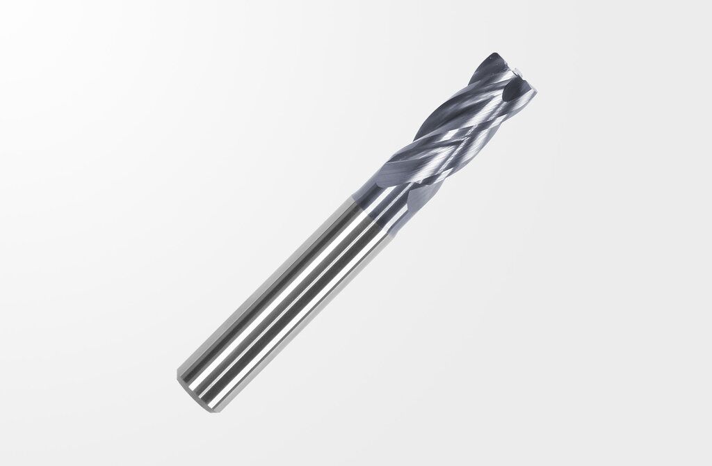 ハイマー 超硬コーティングエンドミル HAIMER MILL ストレートシャンク F2004NNラジアス 刃先径10mm