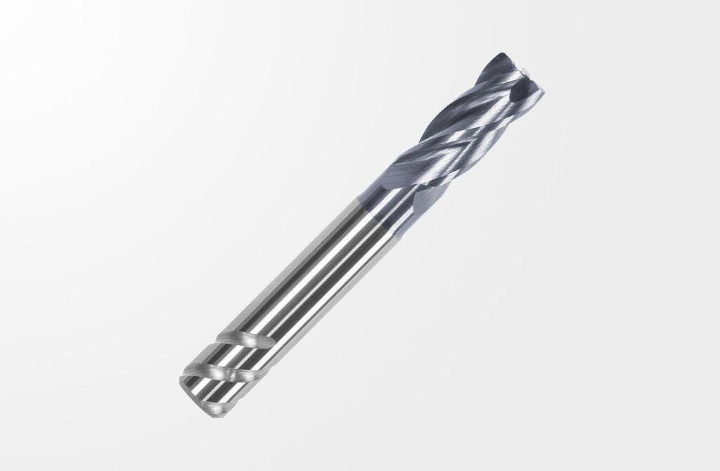 ハイマー 超硬コーティングエンドミル HAIMER MILL Safe‐Lockシャンク F2004NNラジアス 刃先径20mm